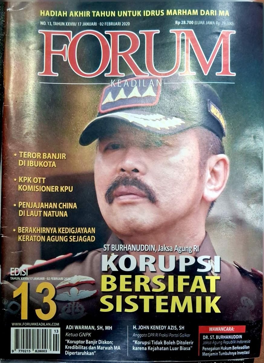 Korupsi Bersifat Sistematik