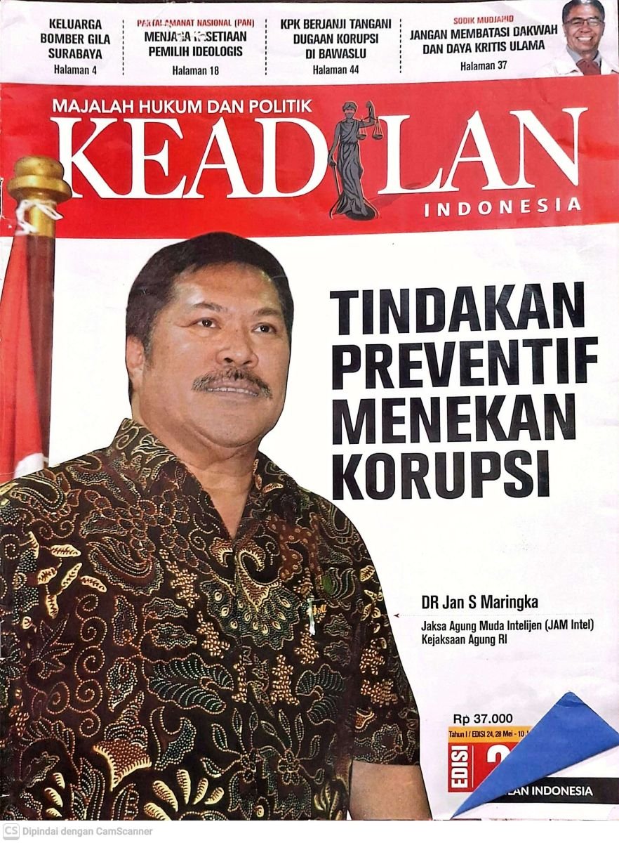 Tindakan Preventif Manekan Korupsi