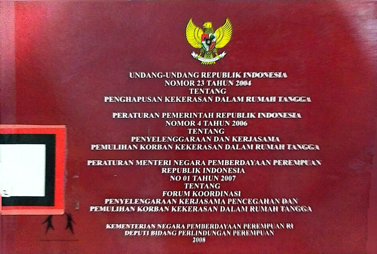 UNDANG-UNDANG REPUBLIK INDONESIA NOMOR 23 TAHUN 2004 TENTANG PENGHAPUSAN