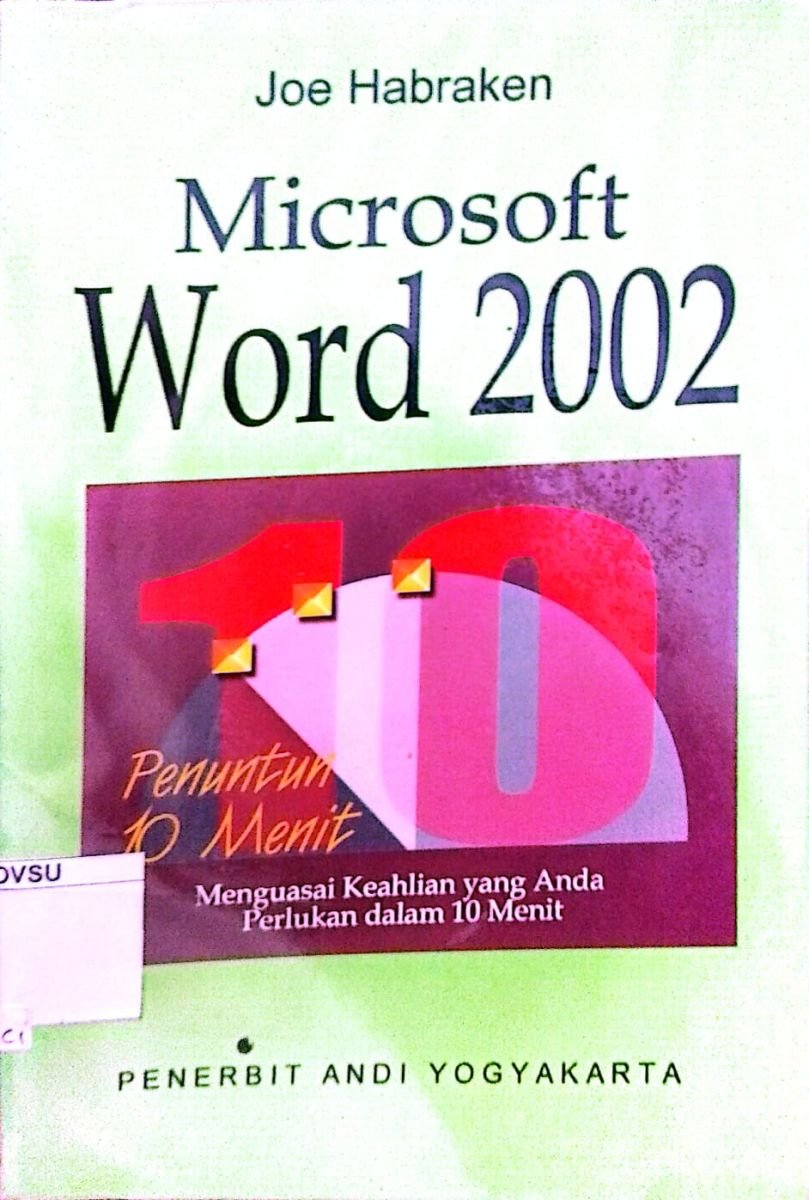 Microsoft Word 2002
