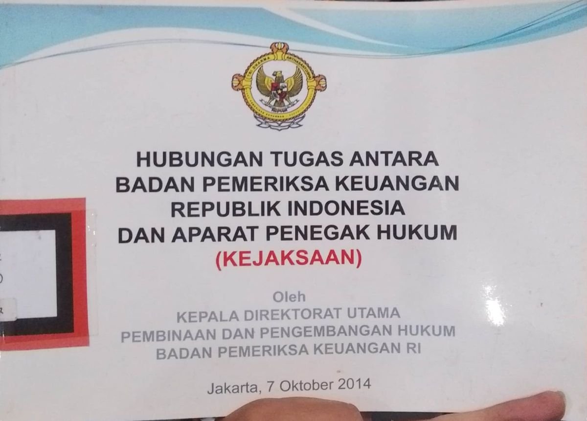 hubungan tugas antara badan pemeriksa
