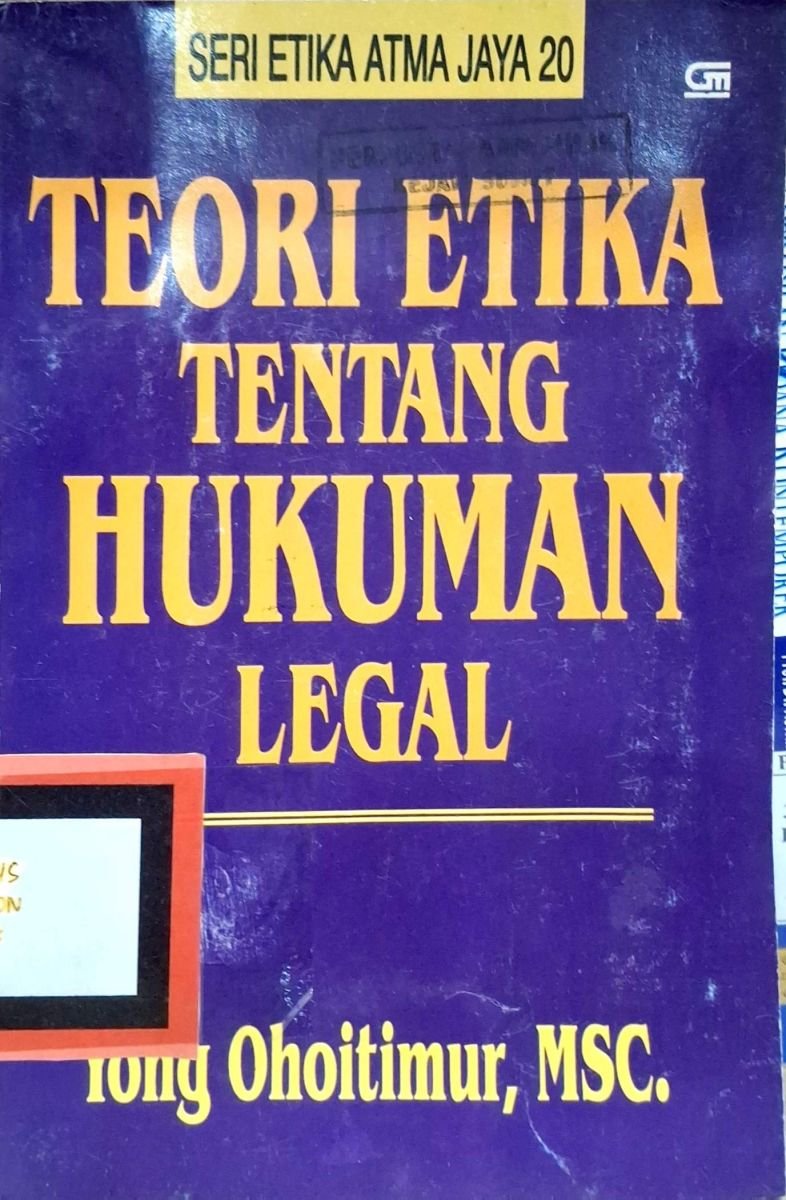 Teori etika tentang hukuman legal