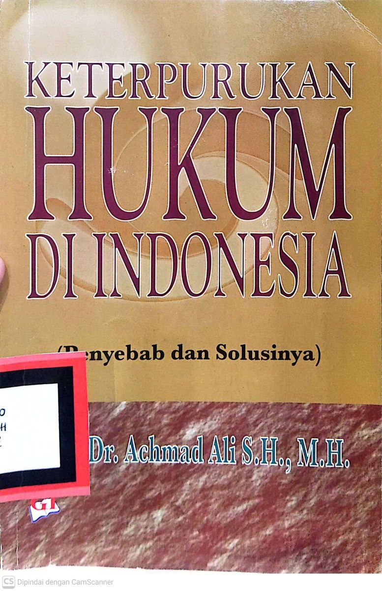KETERPURUKAN HUKUM DI INDONESIA