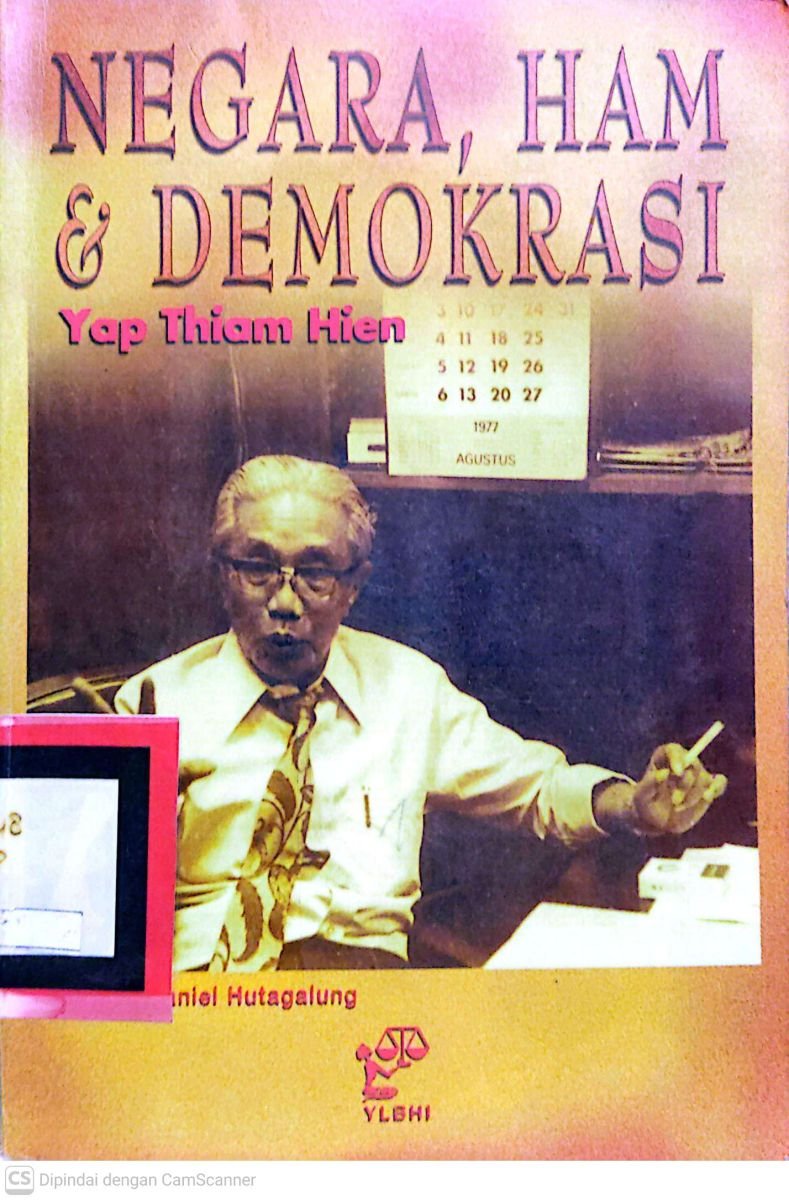 Negara, ham & demokrasi yap thiam hien