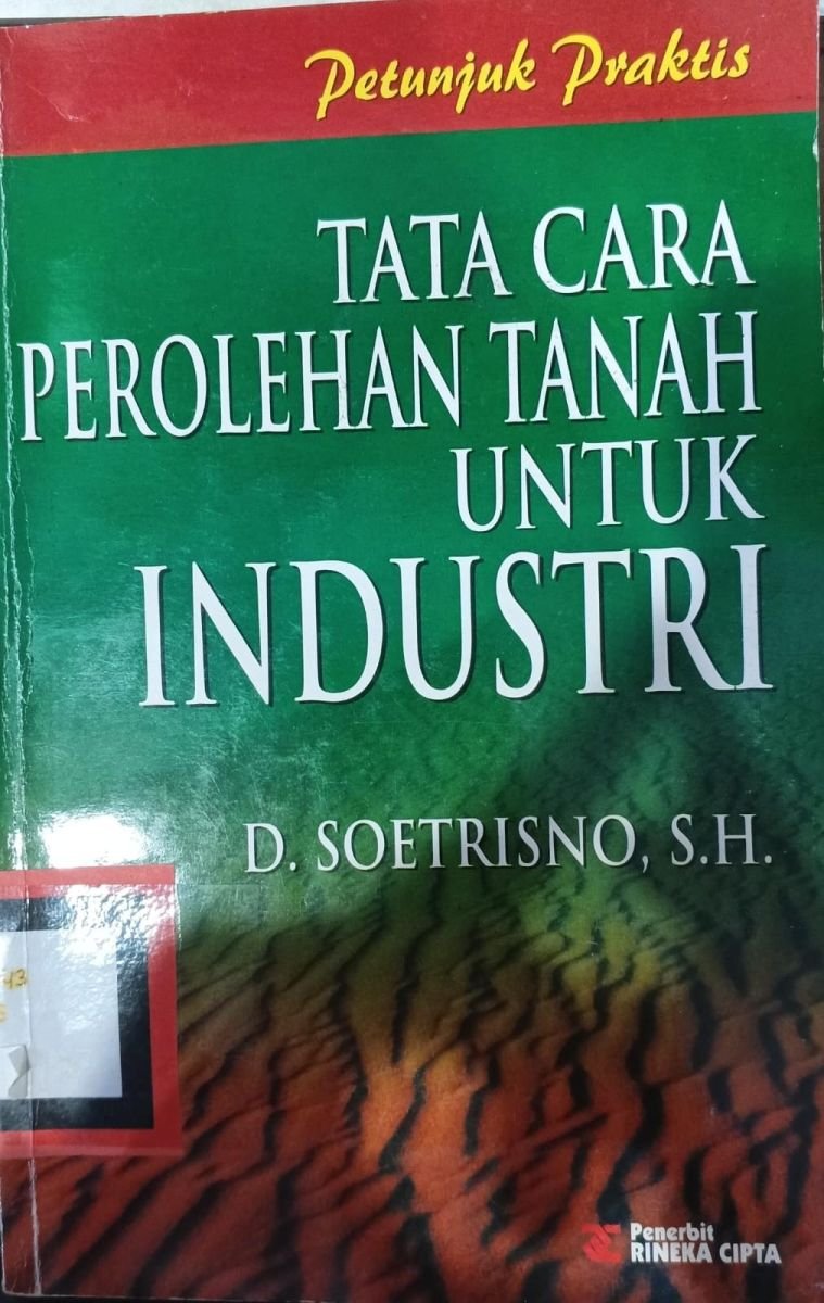 TATA CARA PEROLEHSN TANAH UNTUK INDUSTRI
