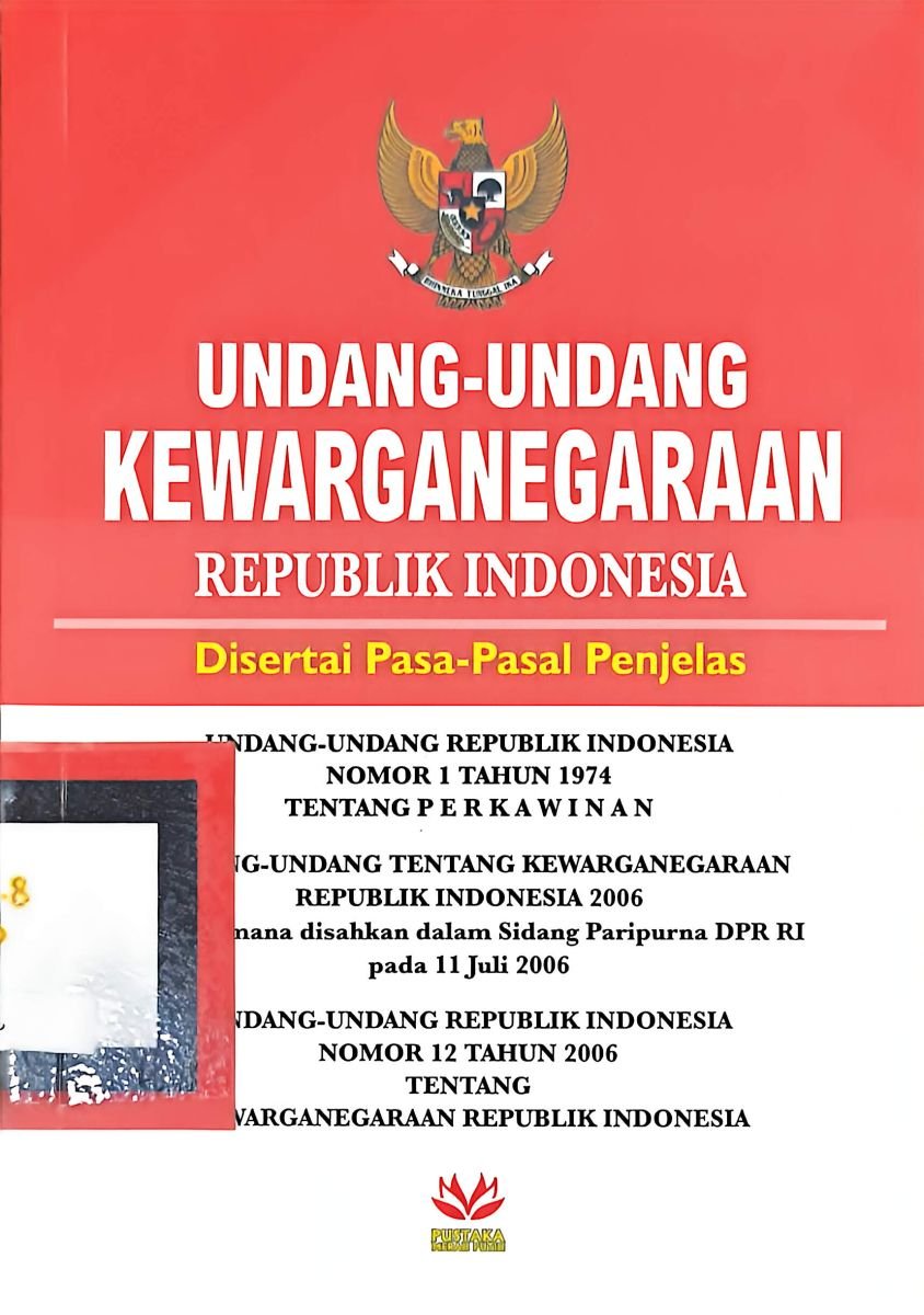 undang-undang kewarganegaraan republik indonesia