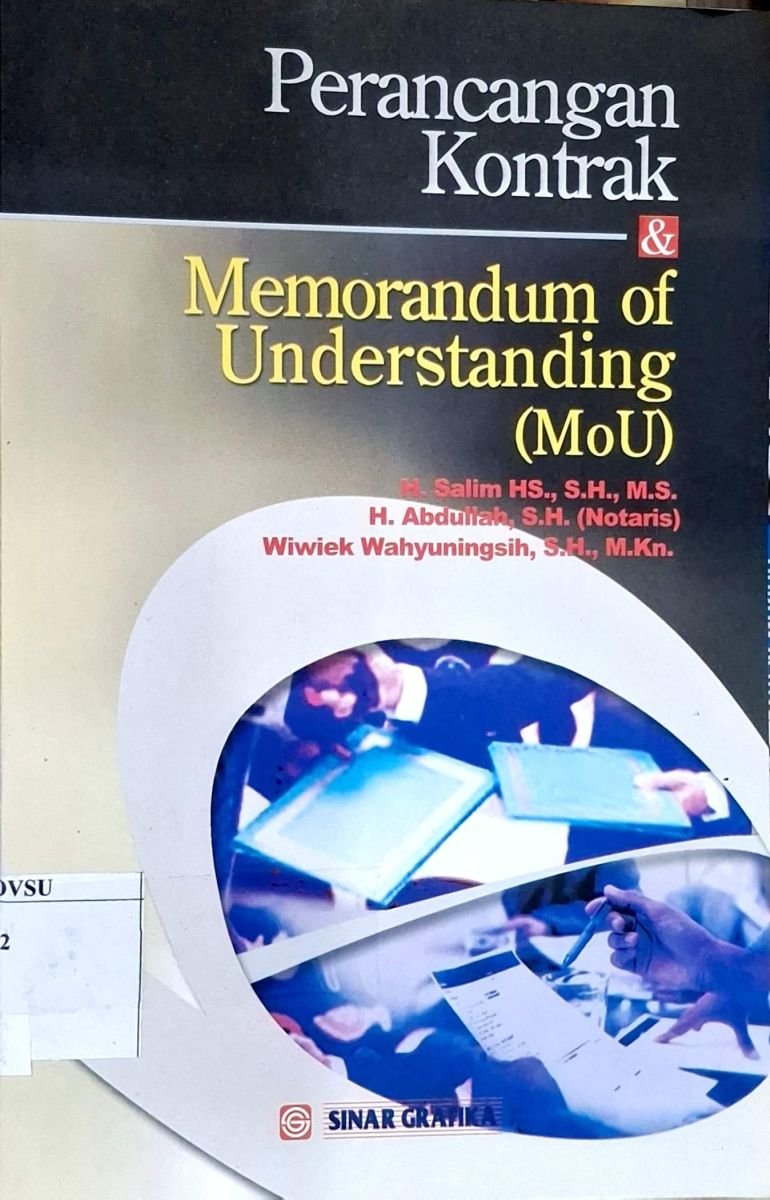 PERANCANGAN KONTRAK MEMORANDUM OF UNDERSTANDING(MoU)