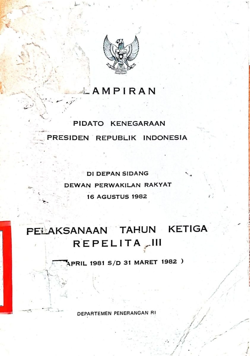 Pidato Presiden Tahun 1982