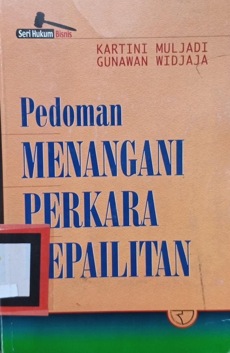 PEDOMAN MENANGANI PERKARA KEPAILITAN