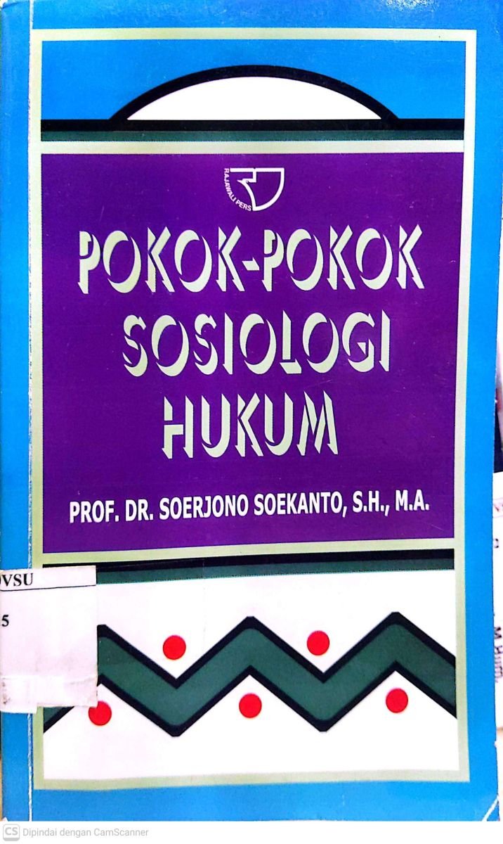 POKOK-POKOK SOSIOLOGI HUKUM