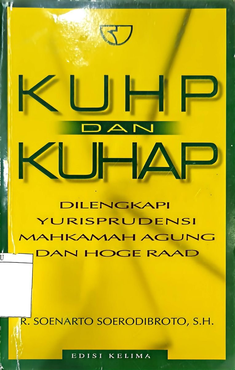 KUHP DAN KUHAP