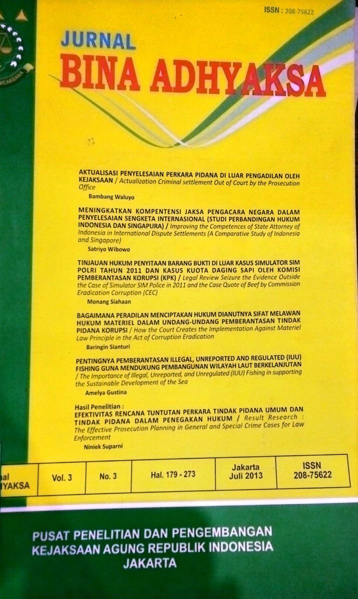 Jurnal Bina Adhyaksa