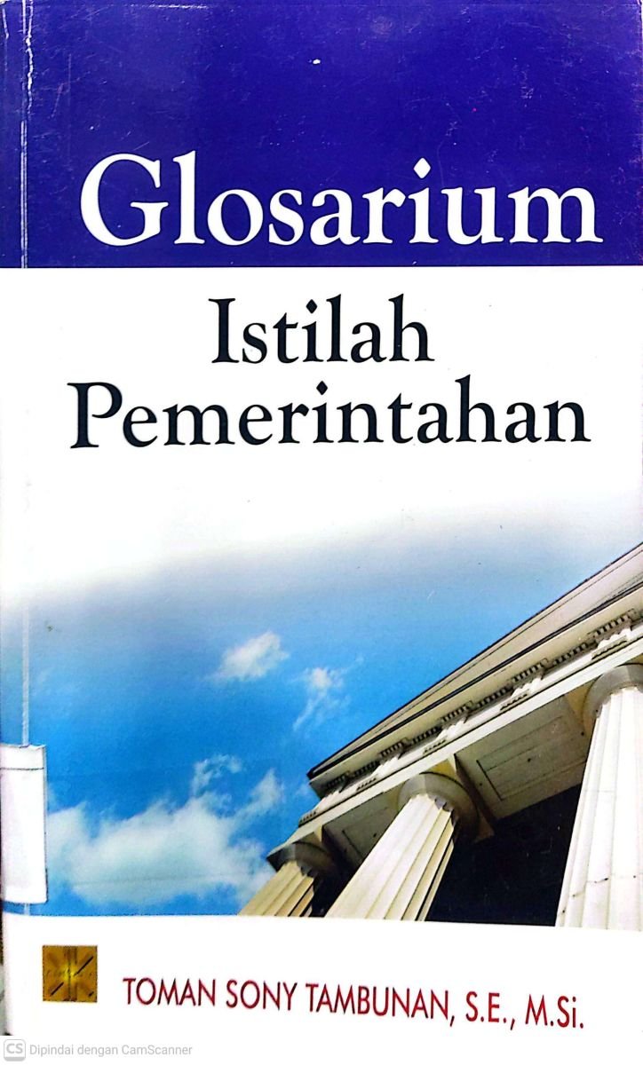 GLOSARIUM ISTILAH PEMERINTAHAN