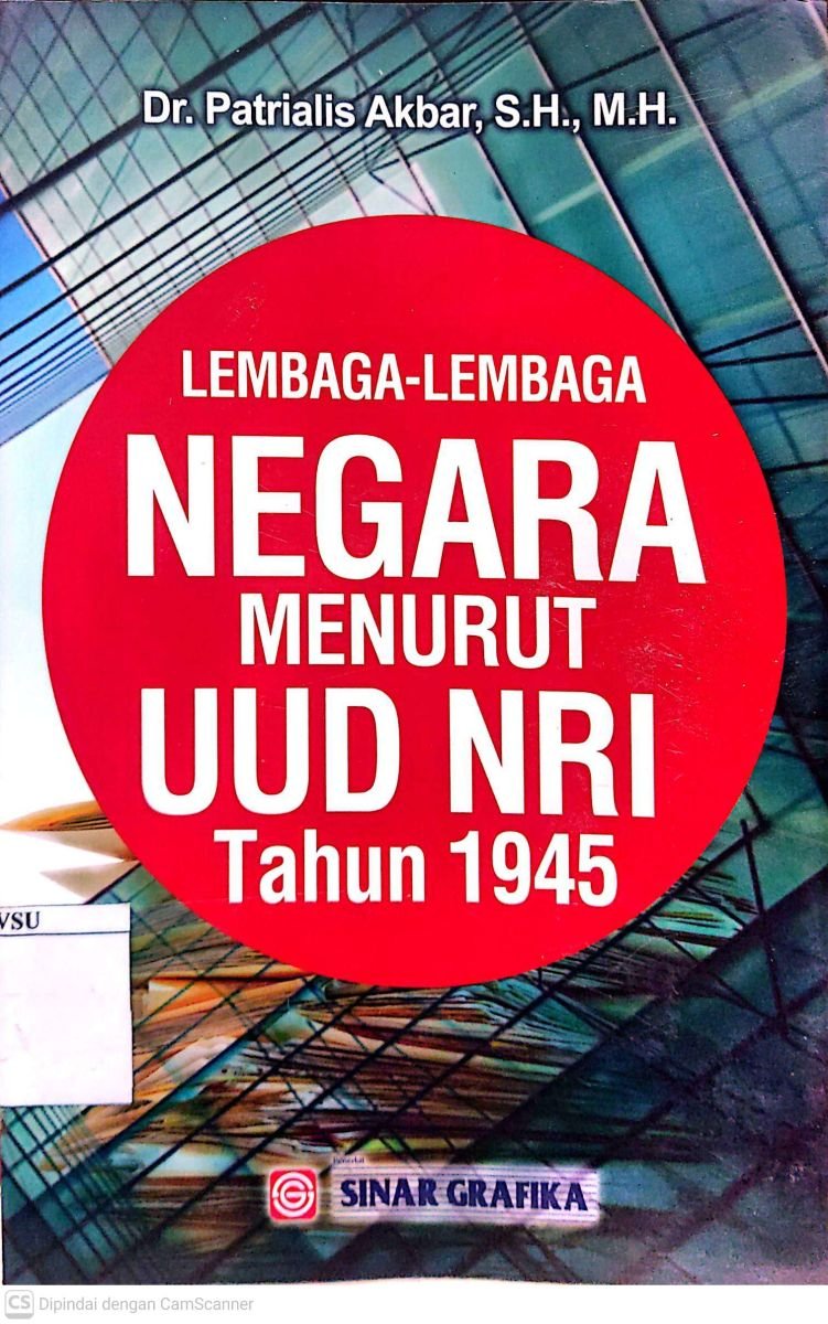 LEMBAGA-LEMBAGA NEGARA MENURUT UUD NRI TAHUN 1945