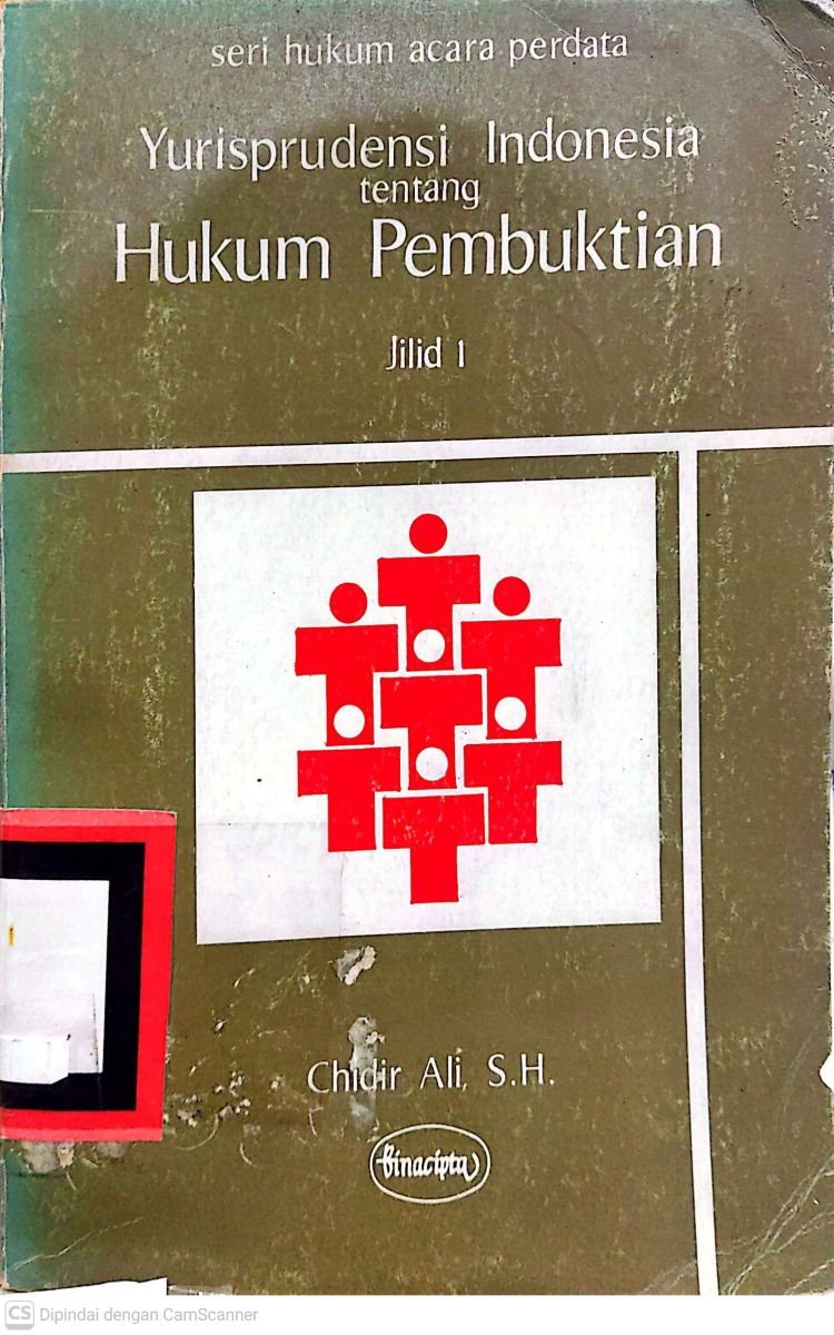 yurisprudensi indonesia tentang hukum pembuktian