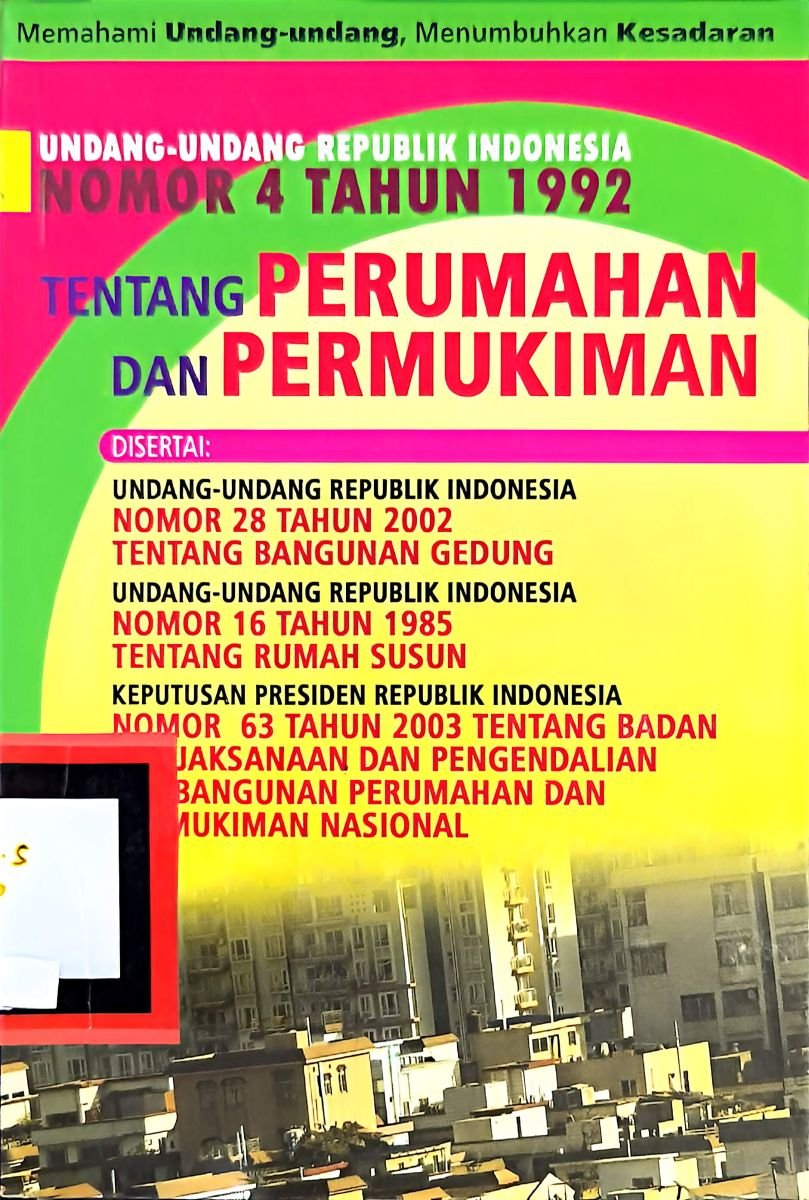 Perumahan dan permukiman