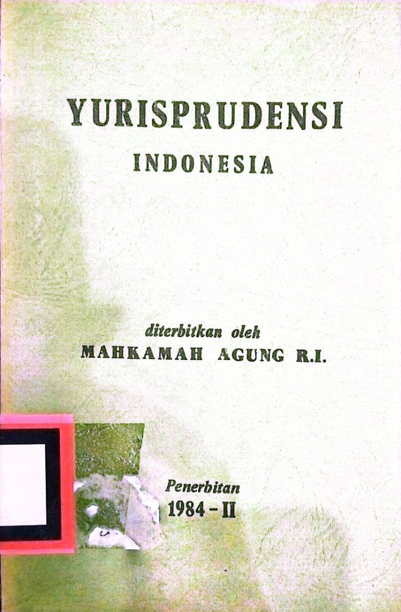 YURISPRUDENSI INDONESIA 1984-II