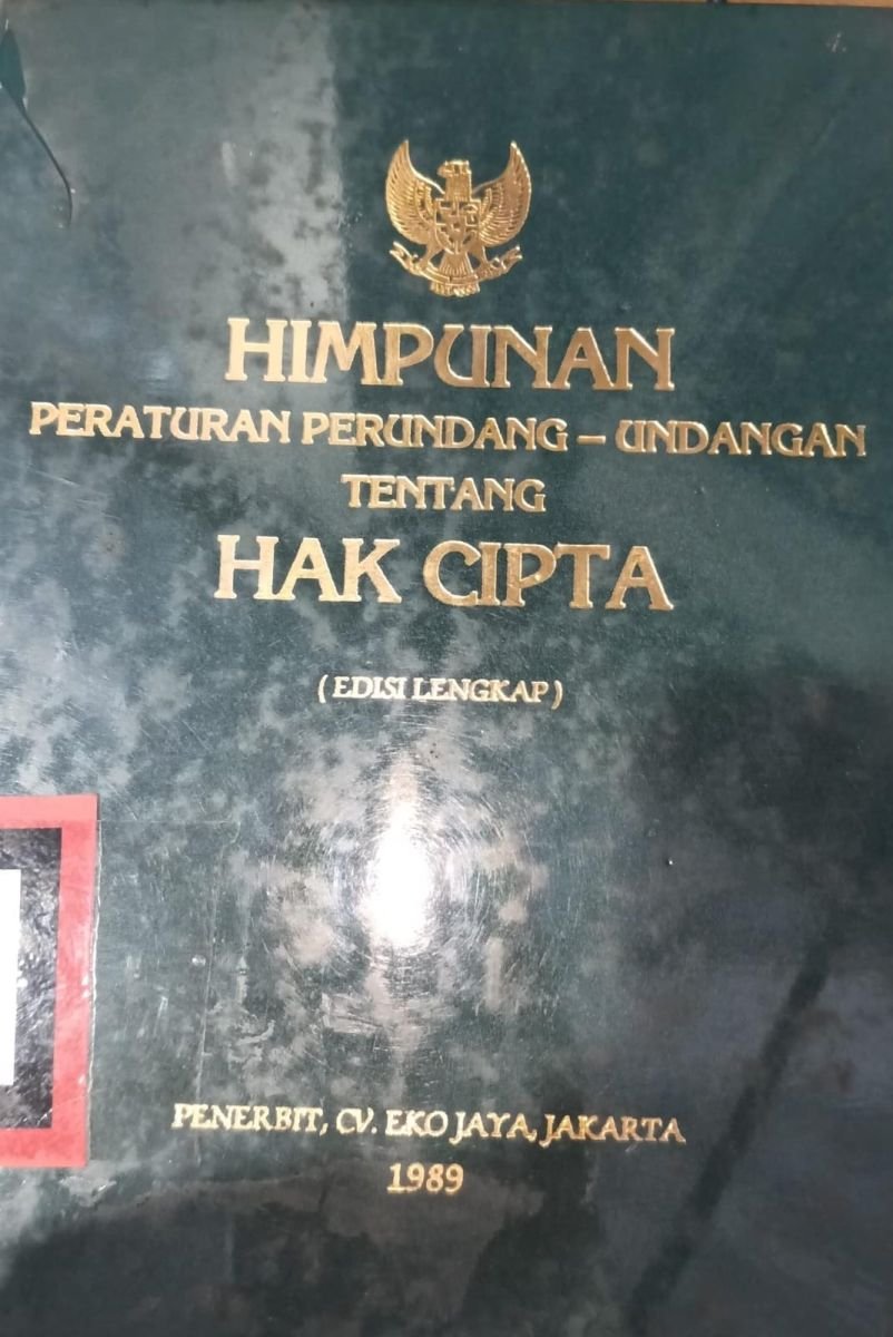 HIMPUNAN PERATURAN PERUNDANG-UNDANGAN TENTANG HAK CIPTA