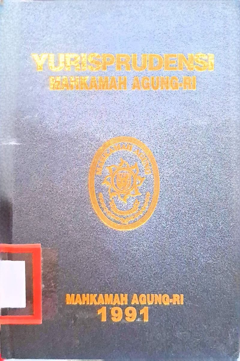 YURISPRUDENSI MAHKAMAH AGUNG-RI 1991