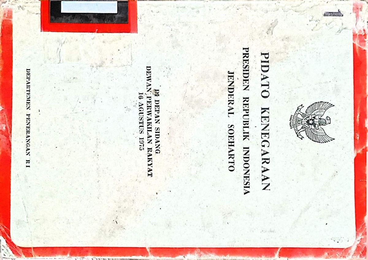 KATA SAMBUTAN PRESIDEN 1975
