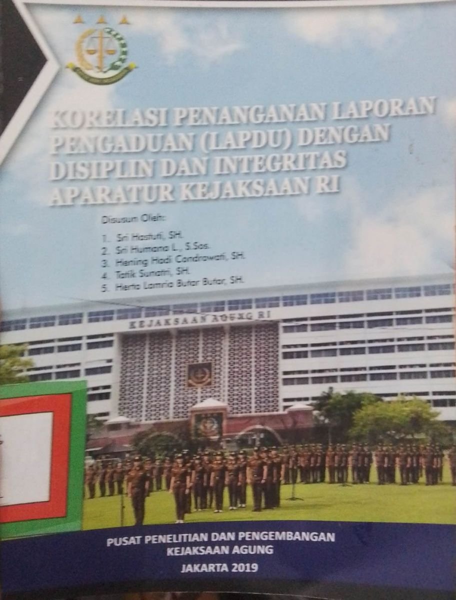 KORELASI PENAGANANLAPORAN PENGADUAN