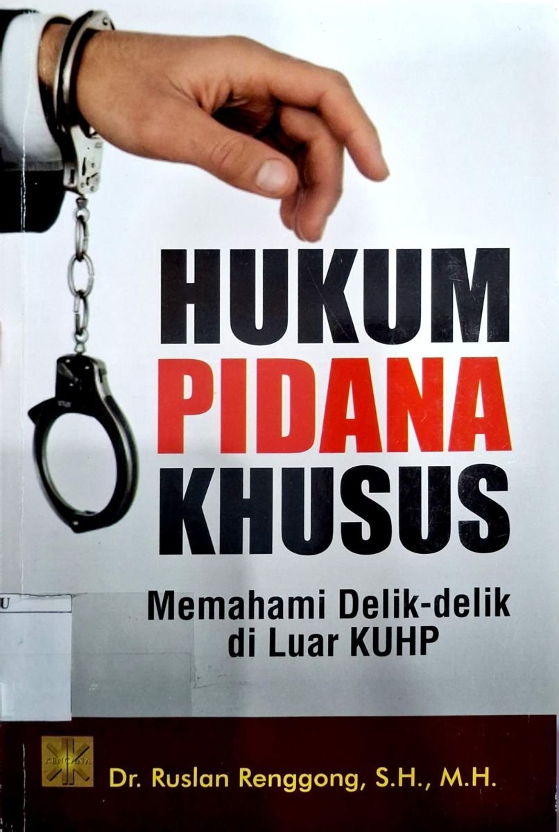 HUKUM PIDANA KHUSUS