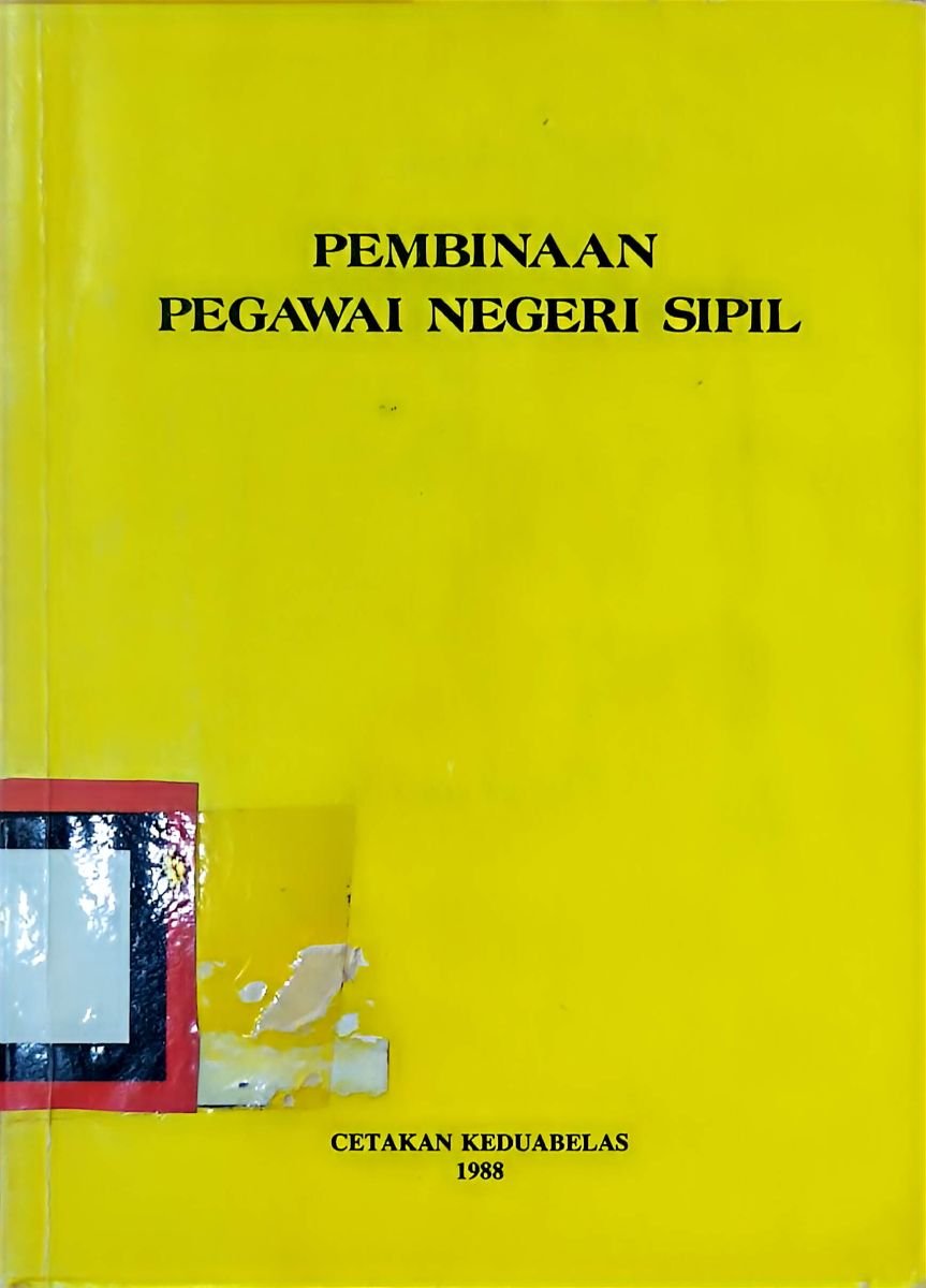 Pembinaan pegawai negeri sipil