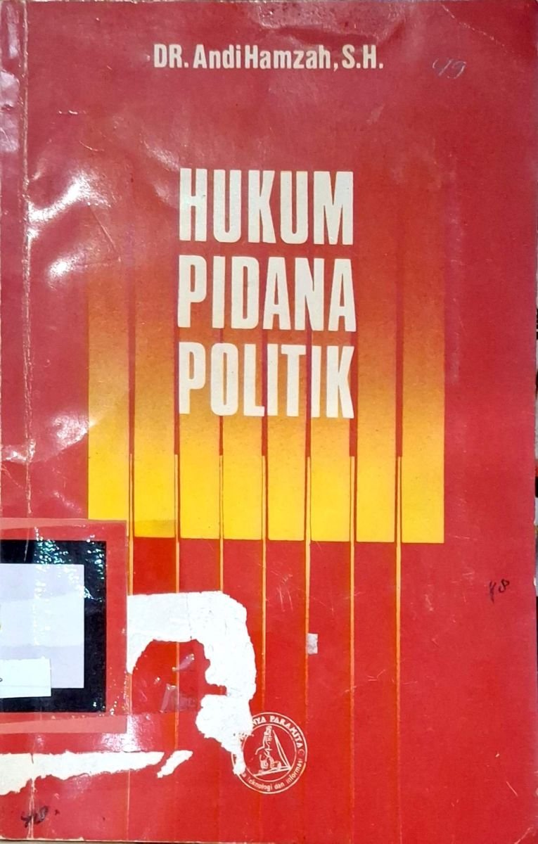 HUKUM PIDANA POLITIK