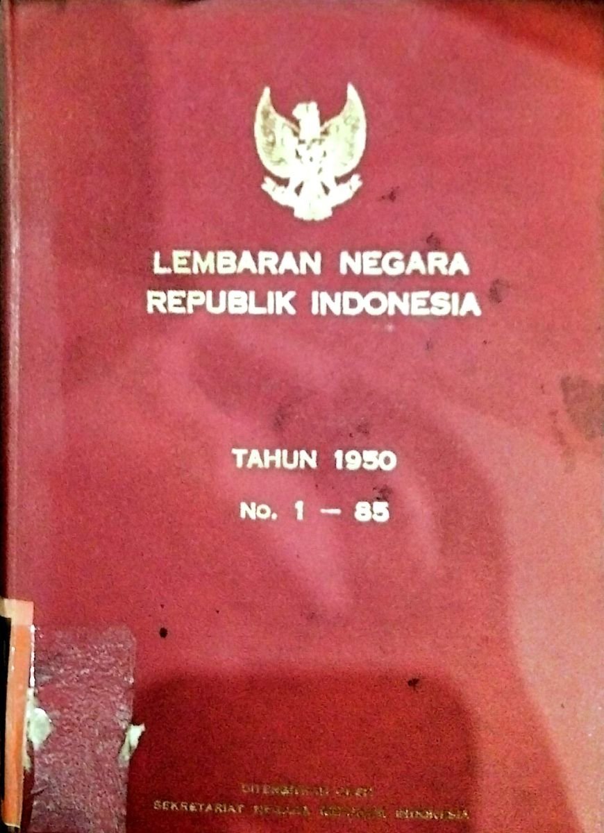 lembaran negara republik indonesia tahun 1950