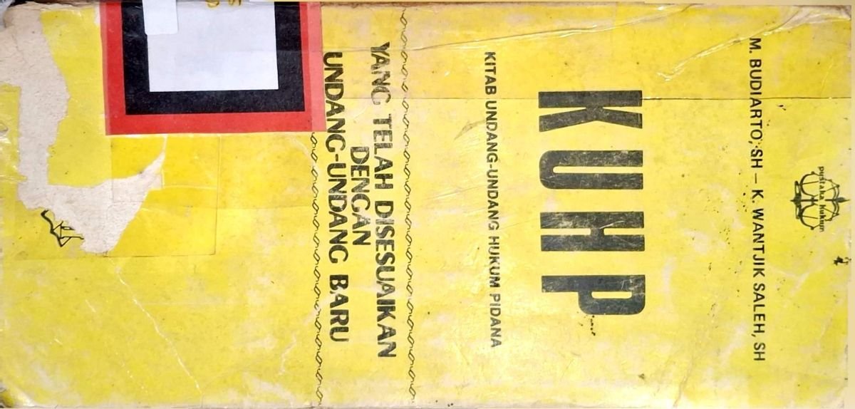 KUHP yang telah disesuaikan dengan undang-undang baru