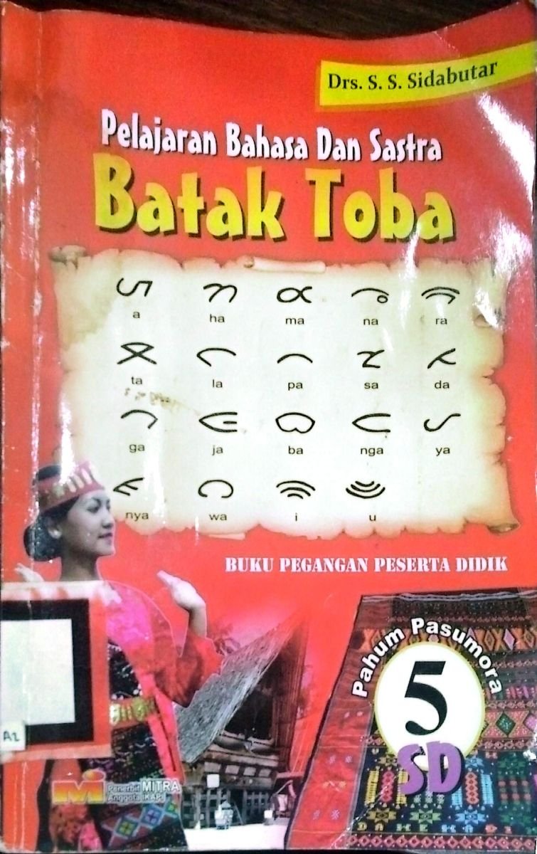 PELAJARAN BAHASA DAN SASTRA BATAK TOBA