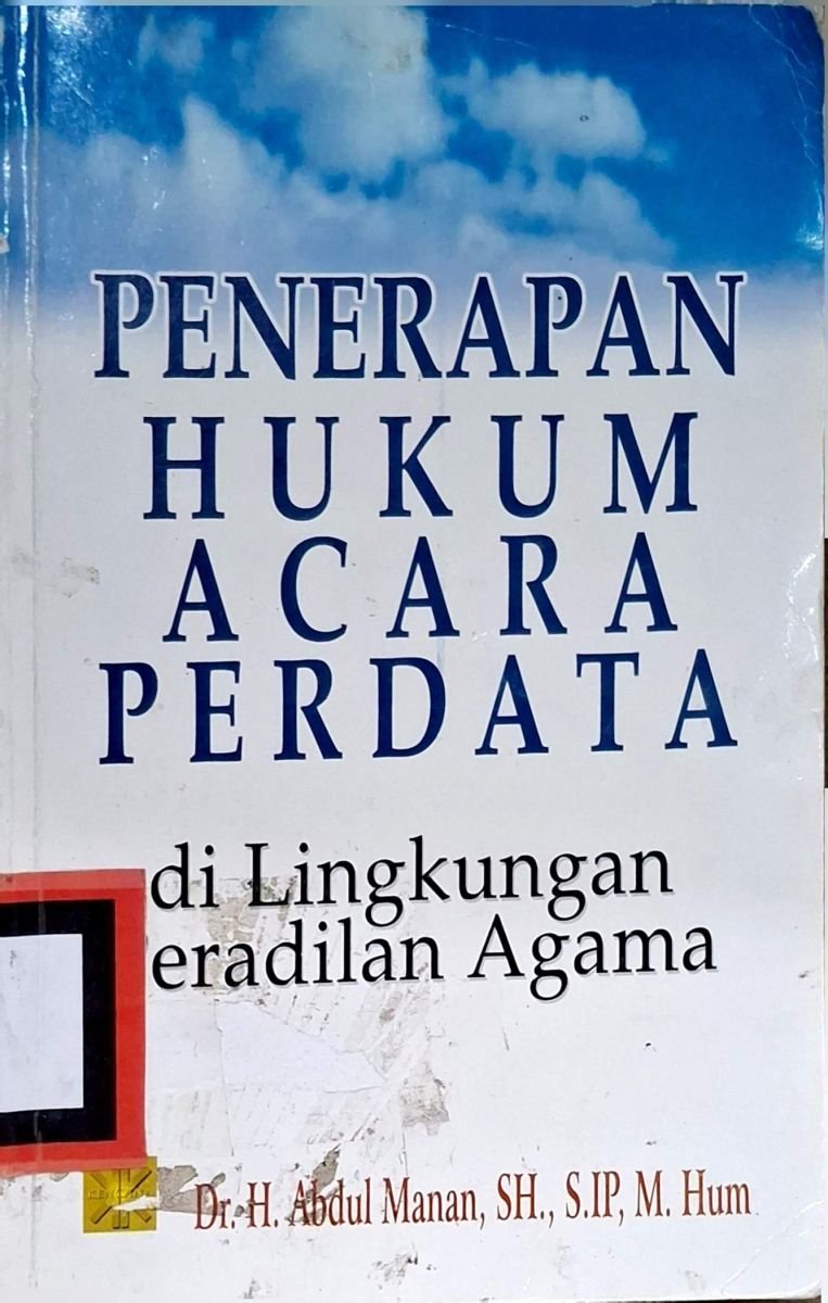 PENERAPAN HUKUM ACARA PERDATA