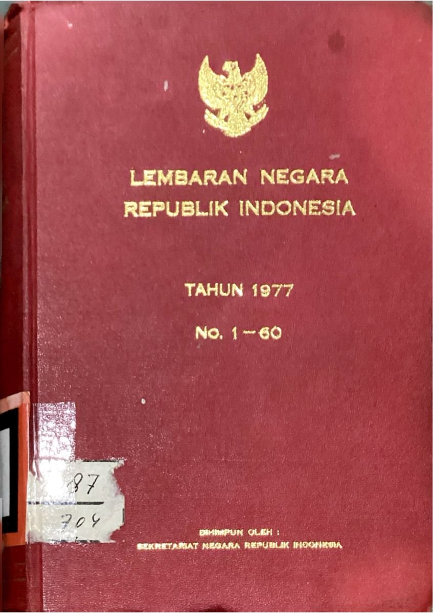 laporan negara republik indonesia tahun 1977