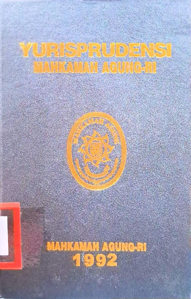 YURISPRUDENSI MAHKAMAH AGUNG-RI 1992