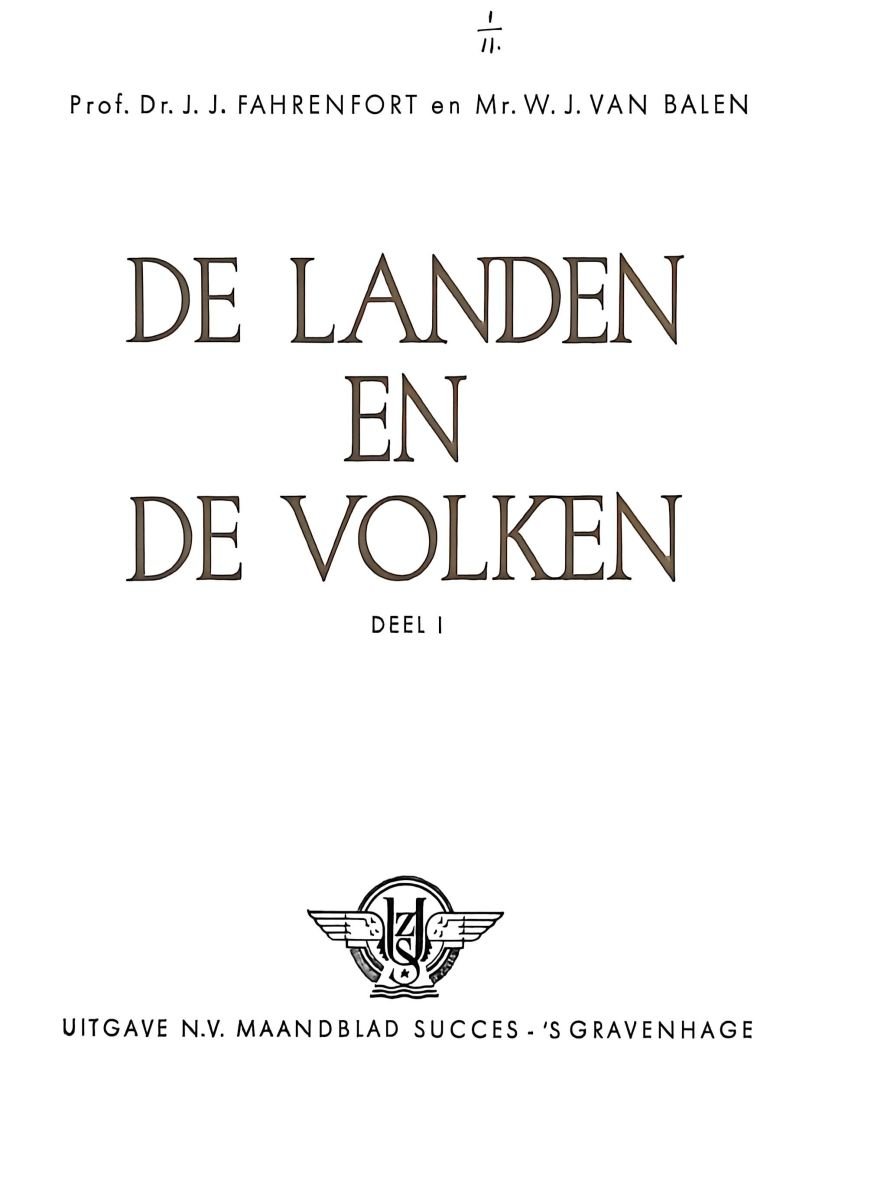 DE LANDEN EN DE VOLKEN