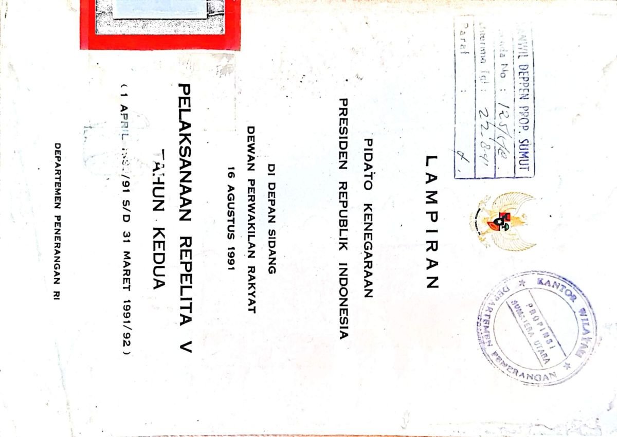 Pidato Presiden 1991