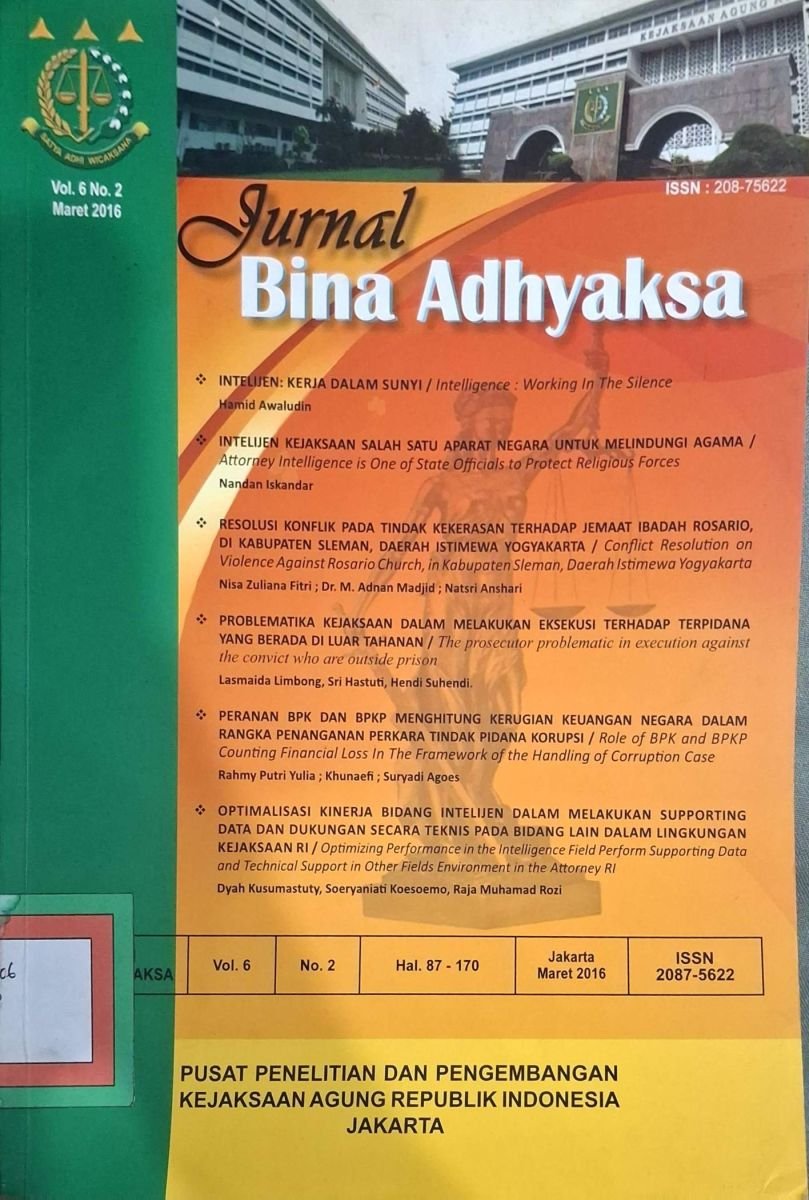 Jurnal Bina Adhyaksa