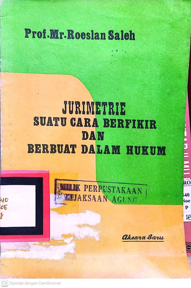 juremetrie suatu cara berfikir