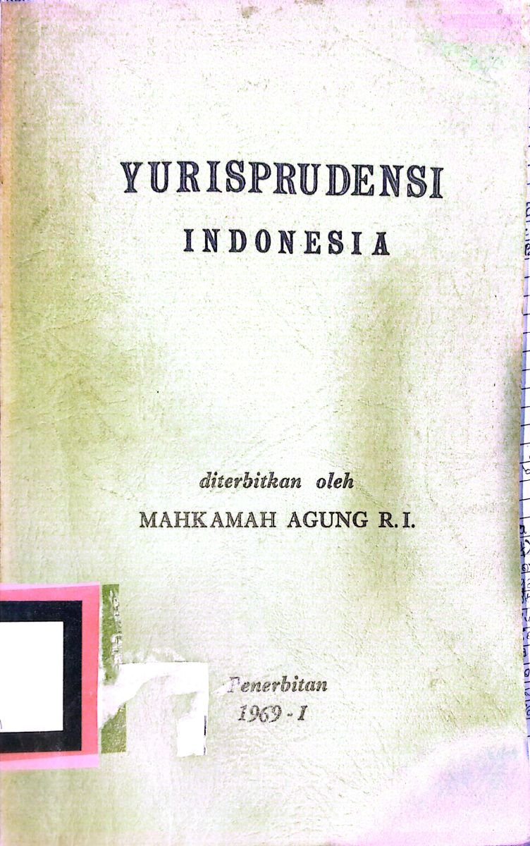 YURISPRUDENSI INDONESIA 1969-I