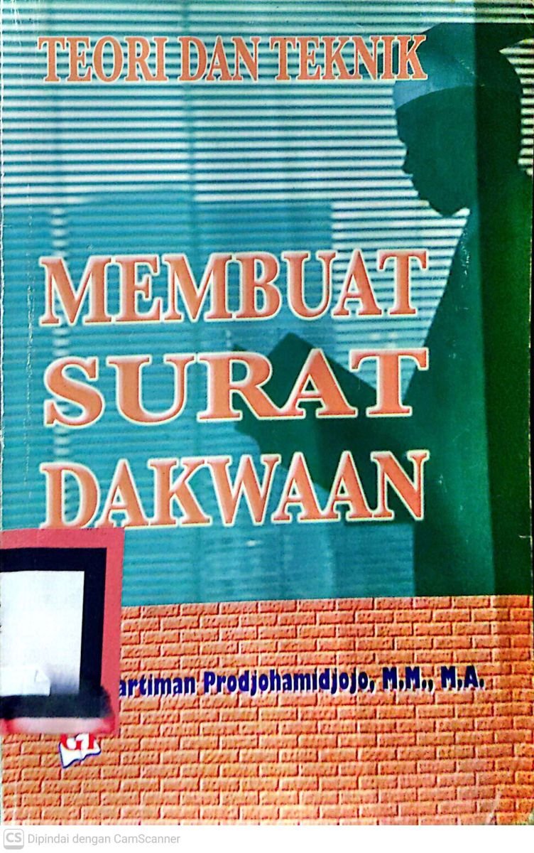 MEMBUAT SURAT DAKWAAN