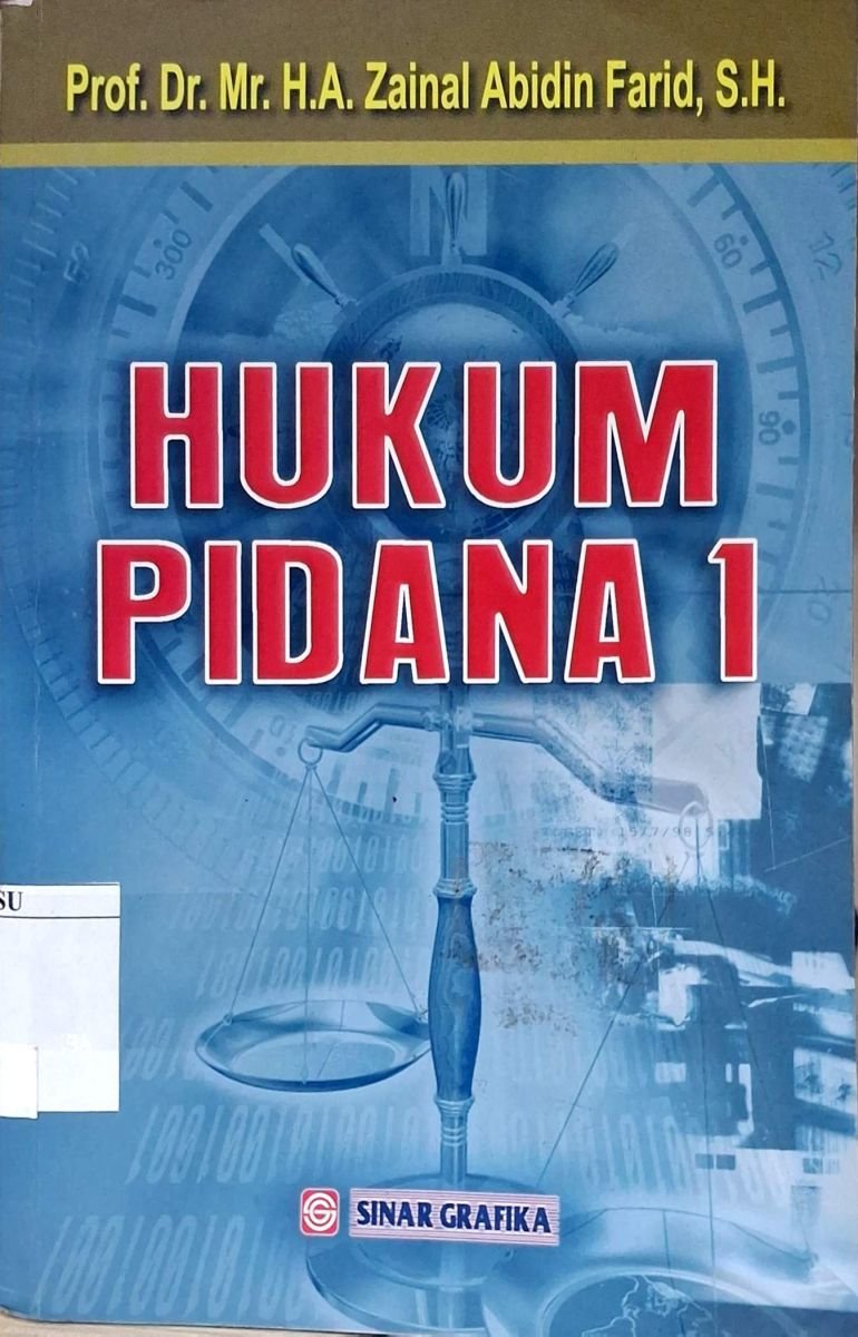 HUKUM PIDANA 1