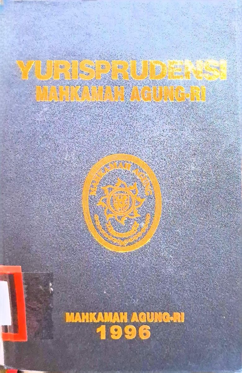 YURISPRUDENSI MAHKAMAH AGUNG-RI 1996