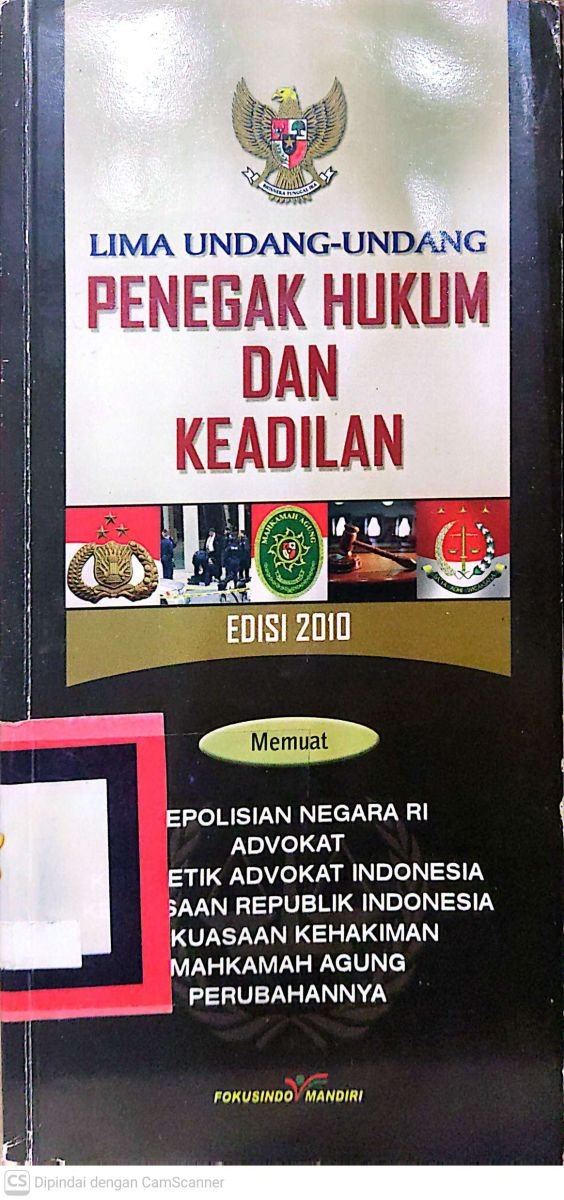 penegak hukum dan keadilan