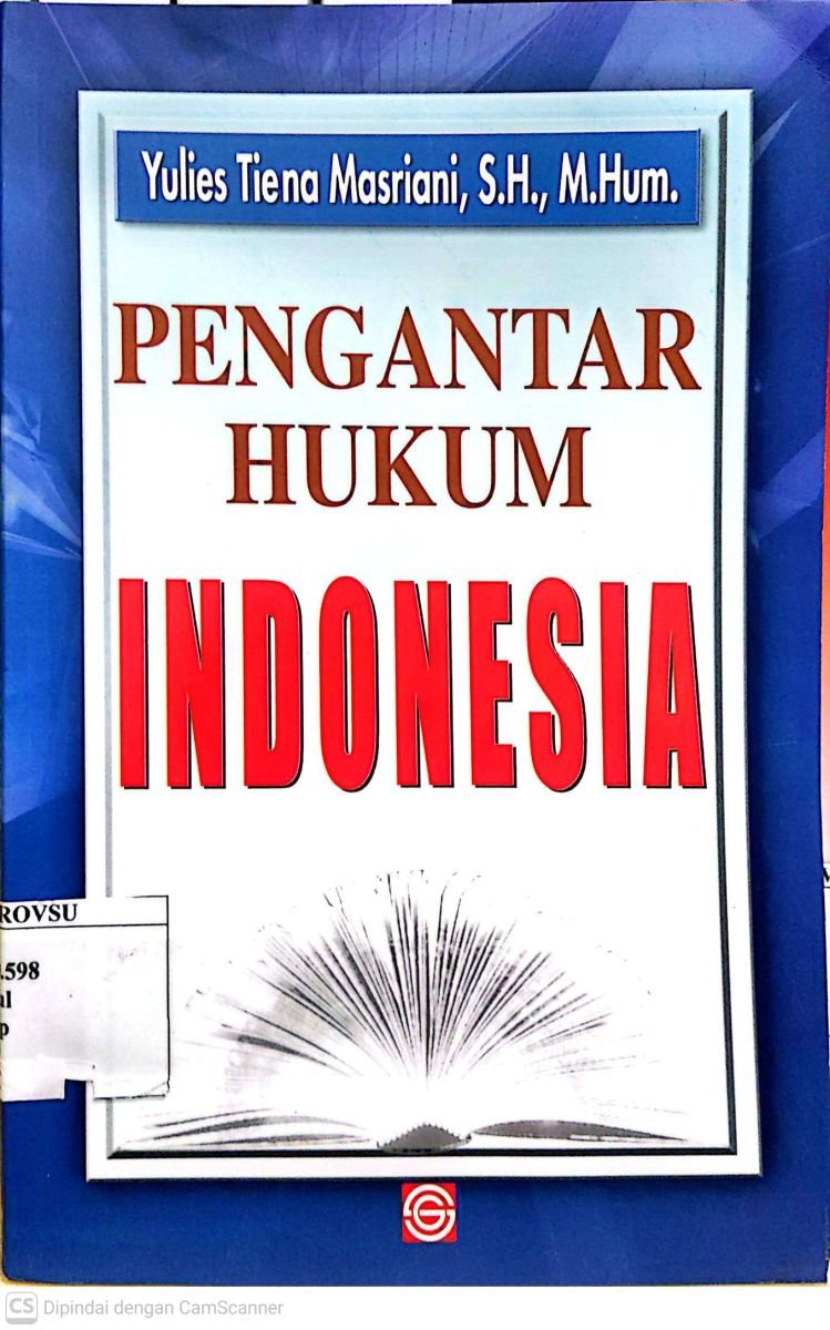 PENGANTAR HUKUM INDONESIA