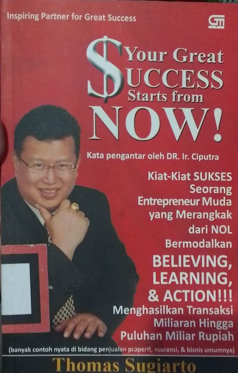 YOUR  GREAT SUCCES STATRST FROM NOW!