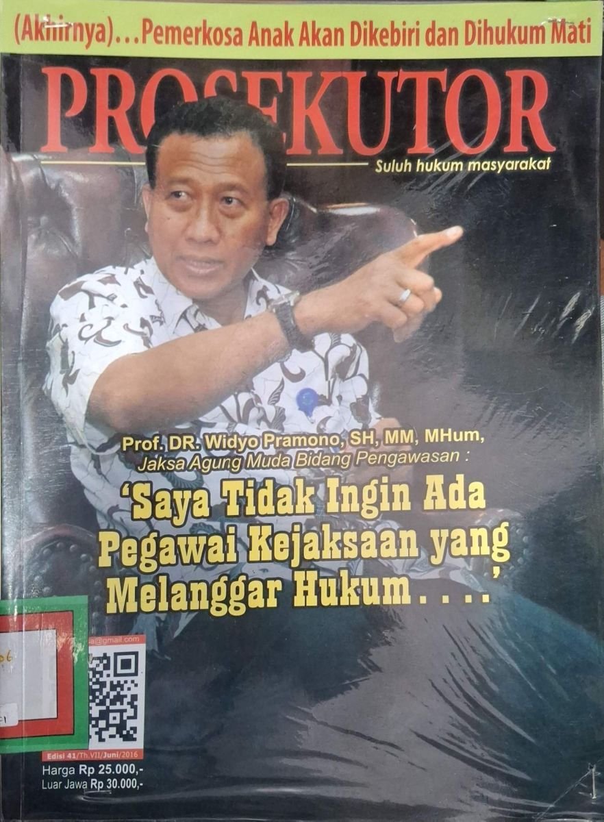 PROSEKUTOR SULUH HUKUM MASYARAKAT