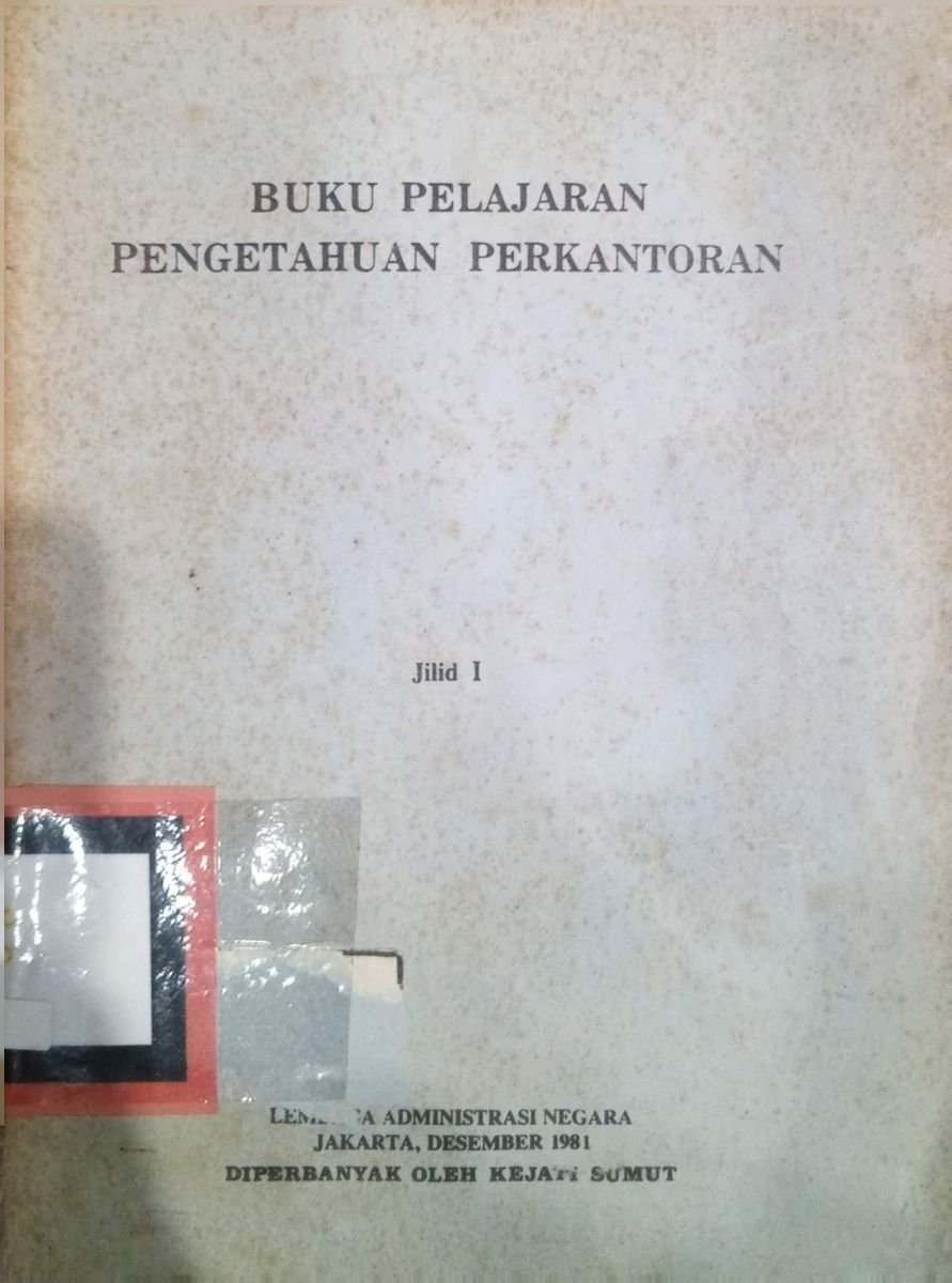 Buku Pelajaran Pengetahuan Perkantoran