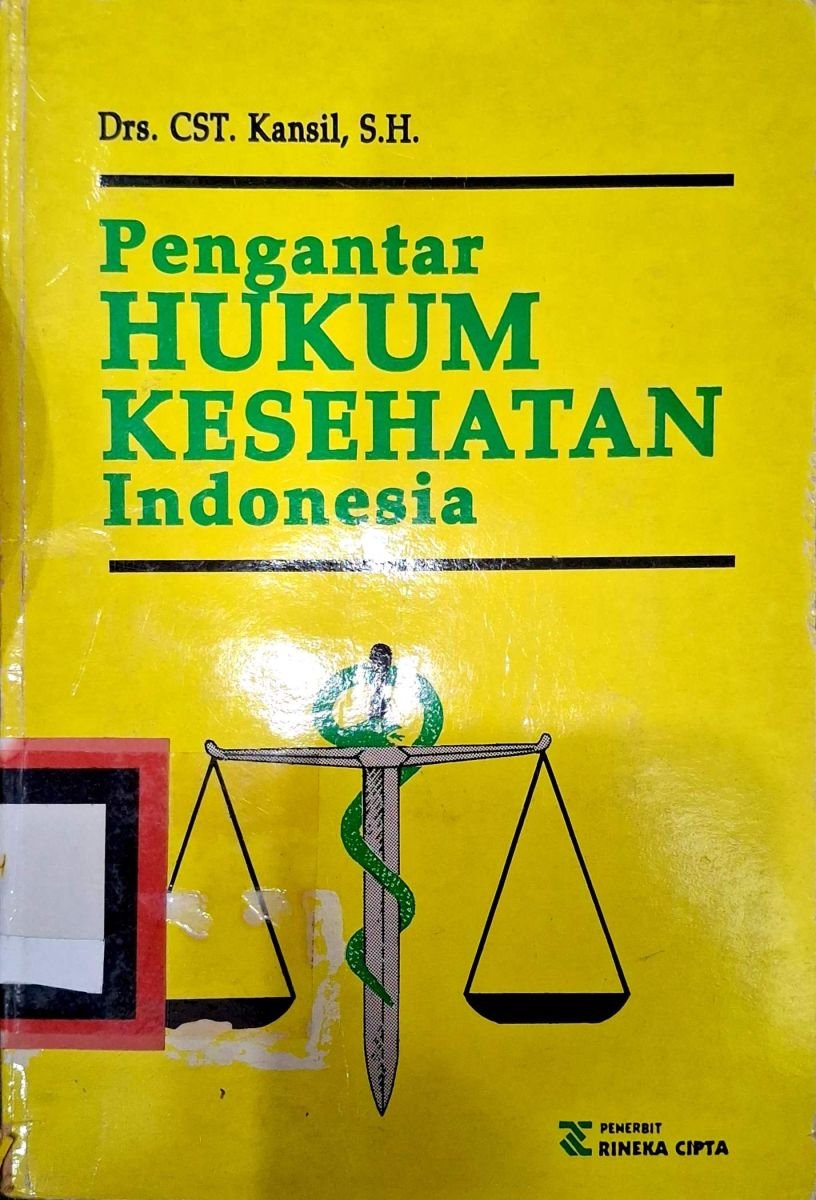Penghantar hukum kesehatan  indonesia
