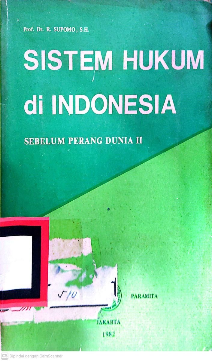 SISTEM HUKUM INDONESIA
