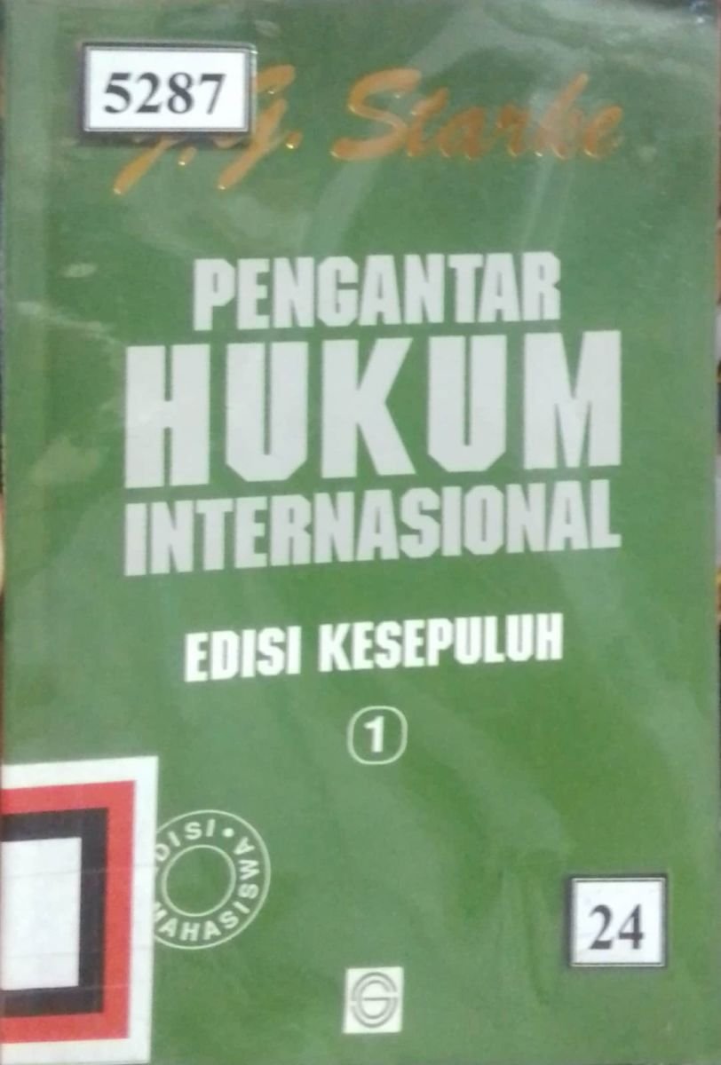 PENGANTAR HUKUM INTERNASIONAL